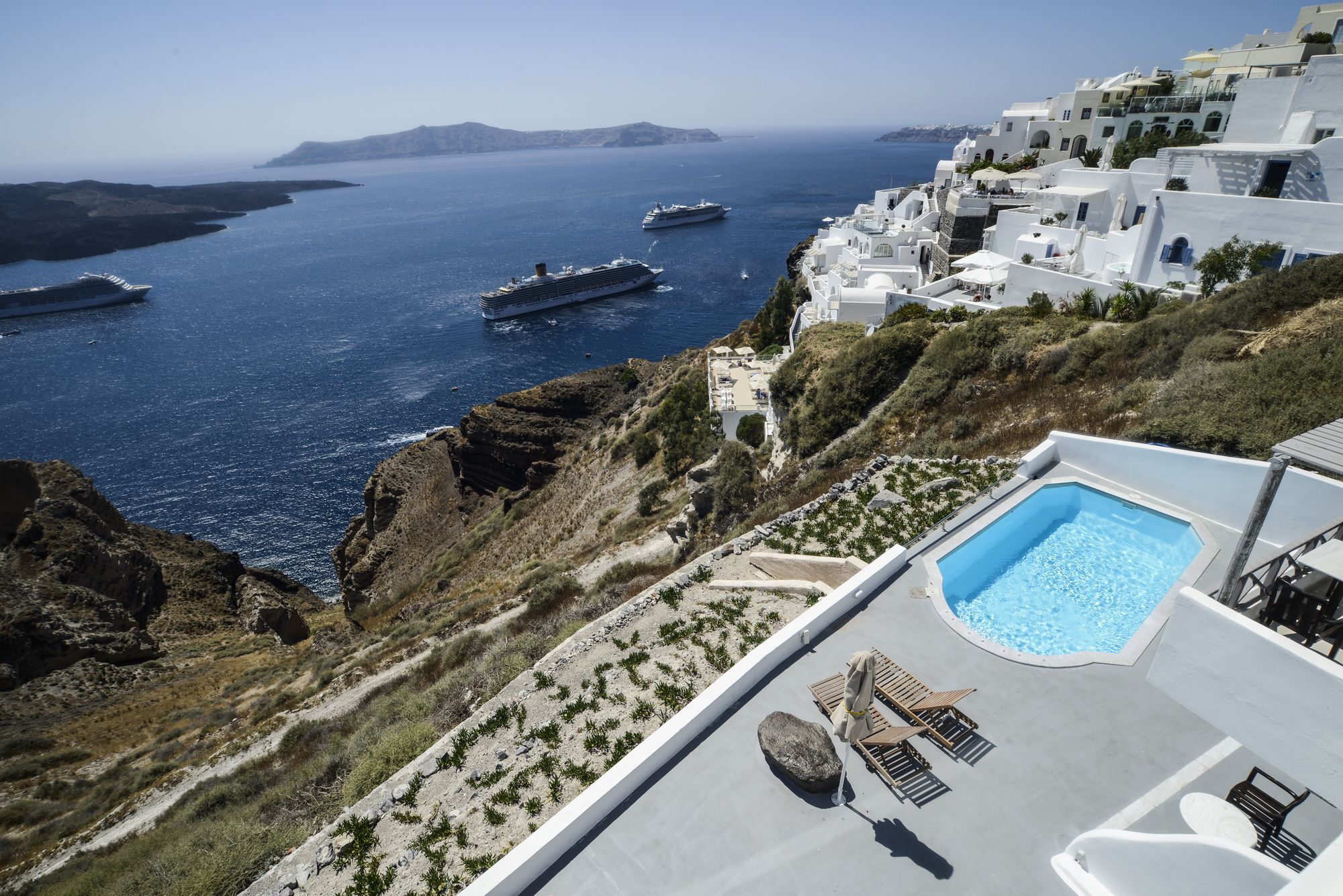 The Last Sunbeam - Adults Only Fira  Exteriér fotografie